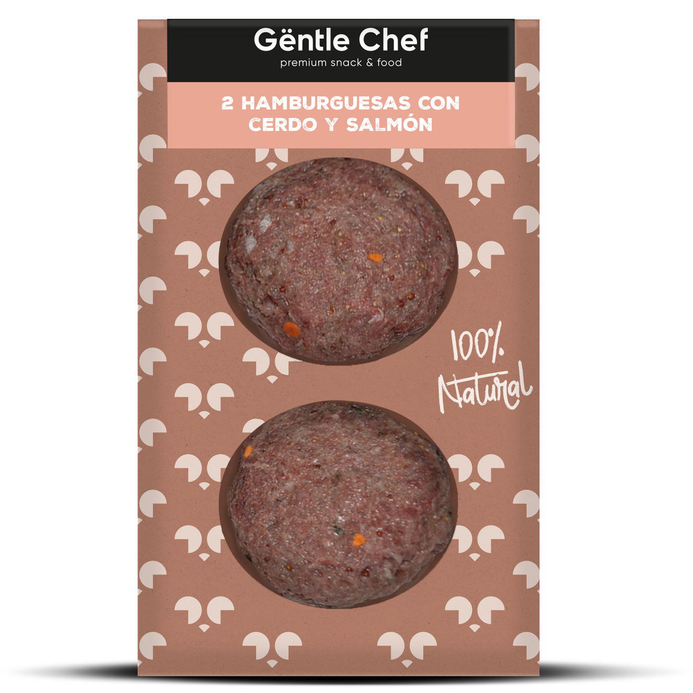Hamburguesas con cerdo y salmón