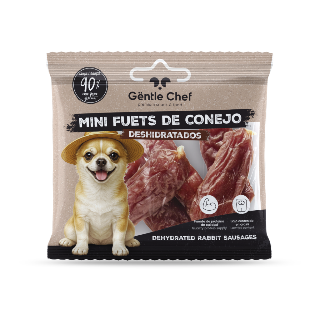 Bolsa de premios mini deshidratados para perros