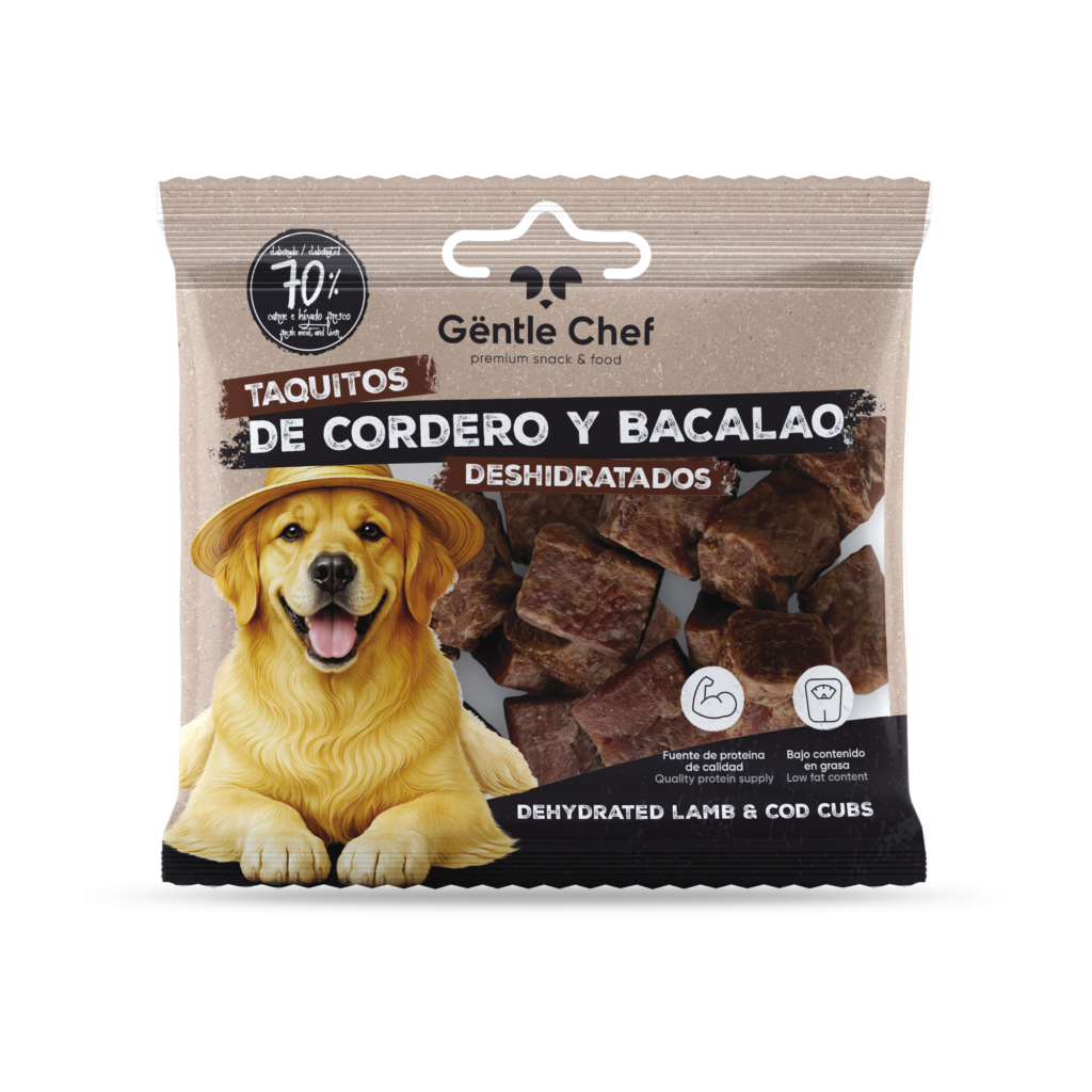Snack deshidratado para perros adultos
